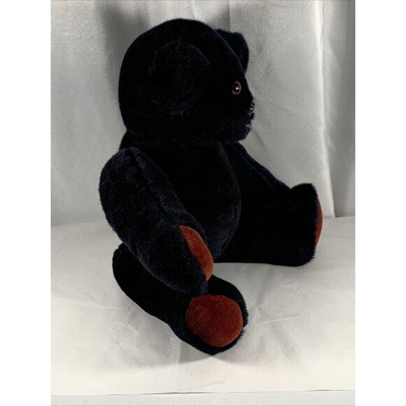 Plush bear Los Angeles Dodgers Knit Outfit. 18" Vintage 1980s handmade - Picture 7 of 11